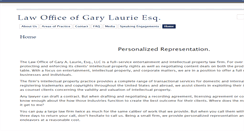 Desktop Screenshot of garylaurieesq.com